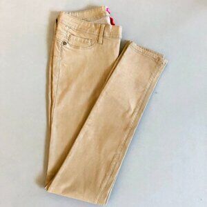 Beige skinny pants